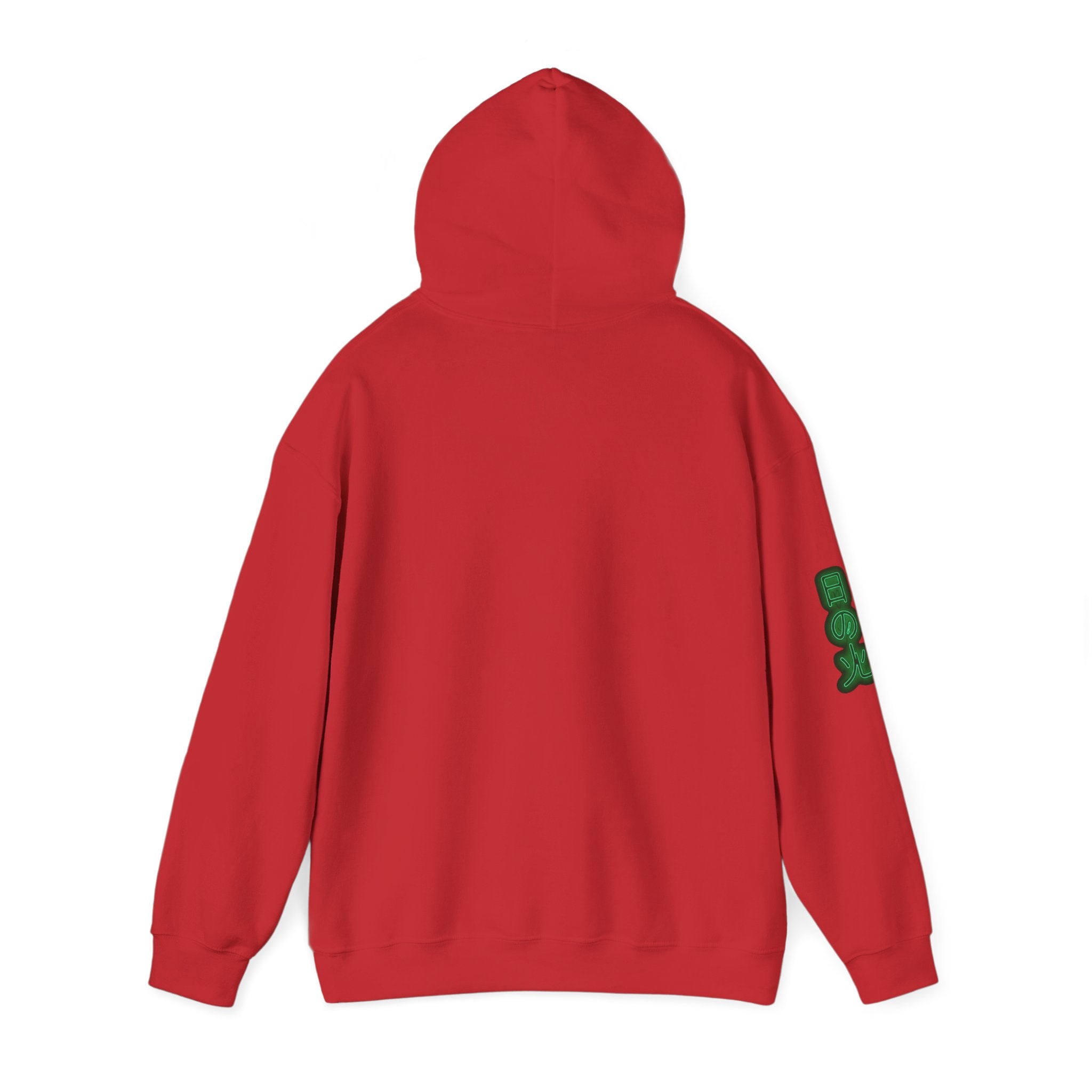 Drapeau français style néon japonais Hoodie unisexes