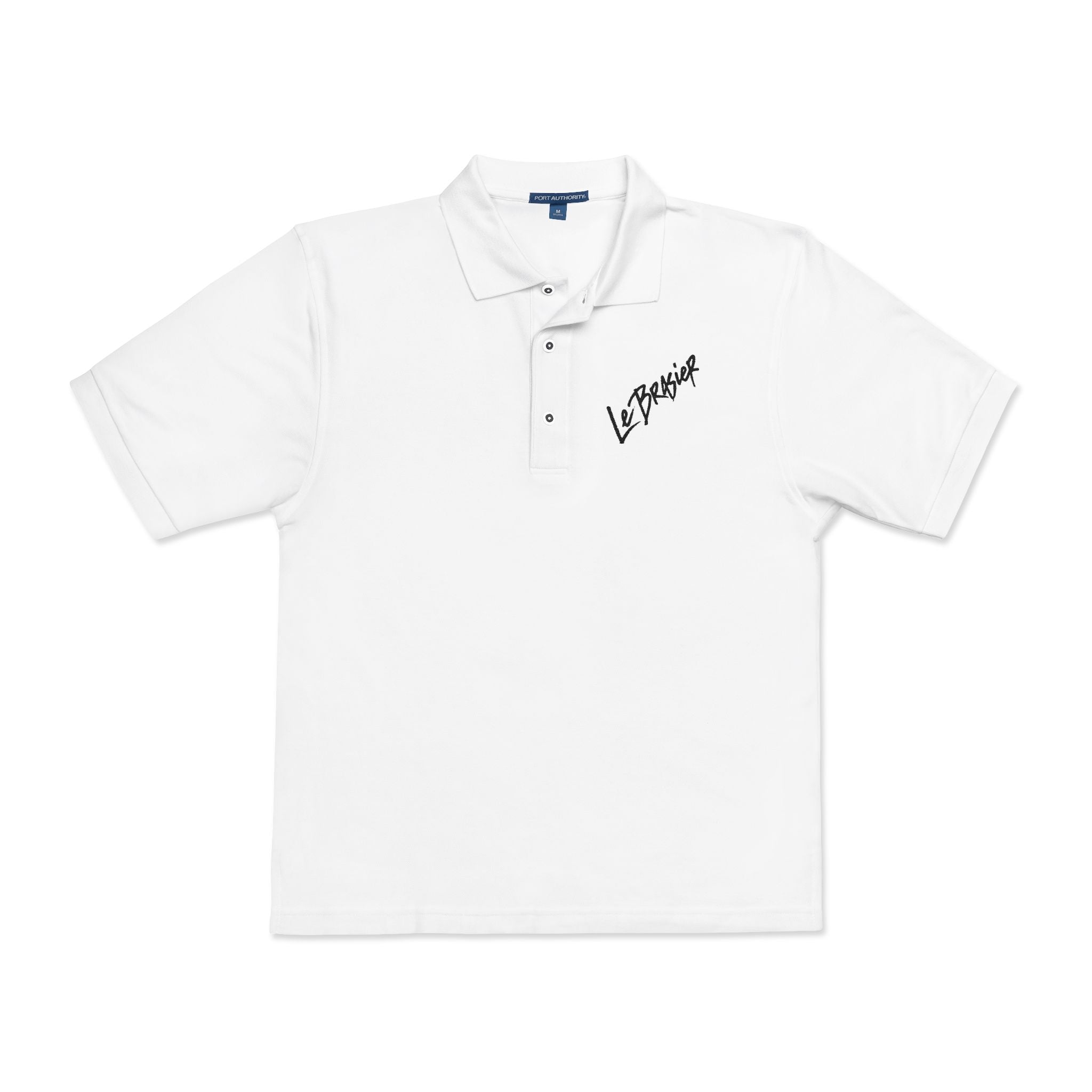 Embroidered 'Le Brasier' Polo Shirt