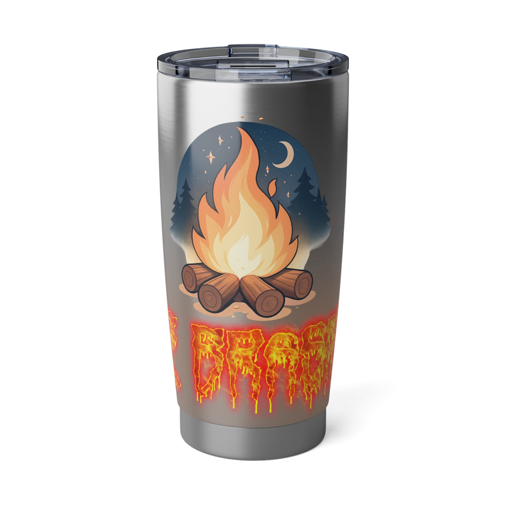 Gobelet Isotherme "Le Vagabond" — Flame Logo Insulated Travel Mug Tumbler