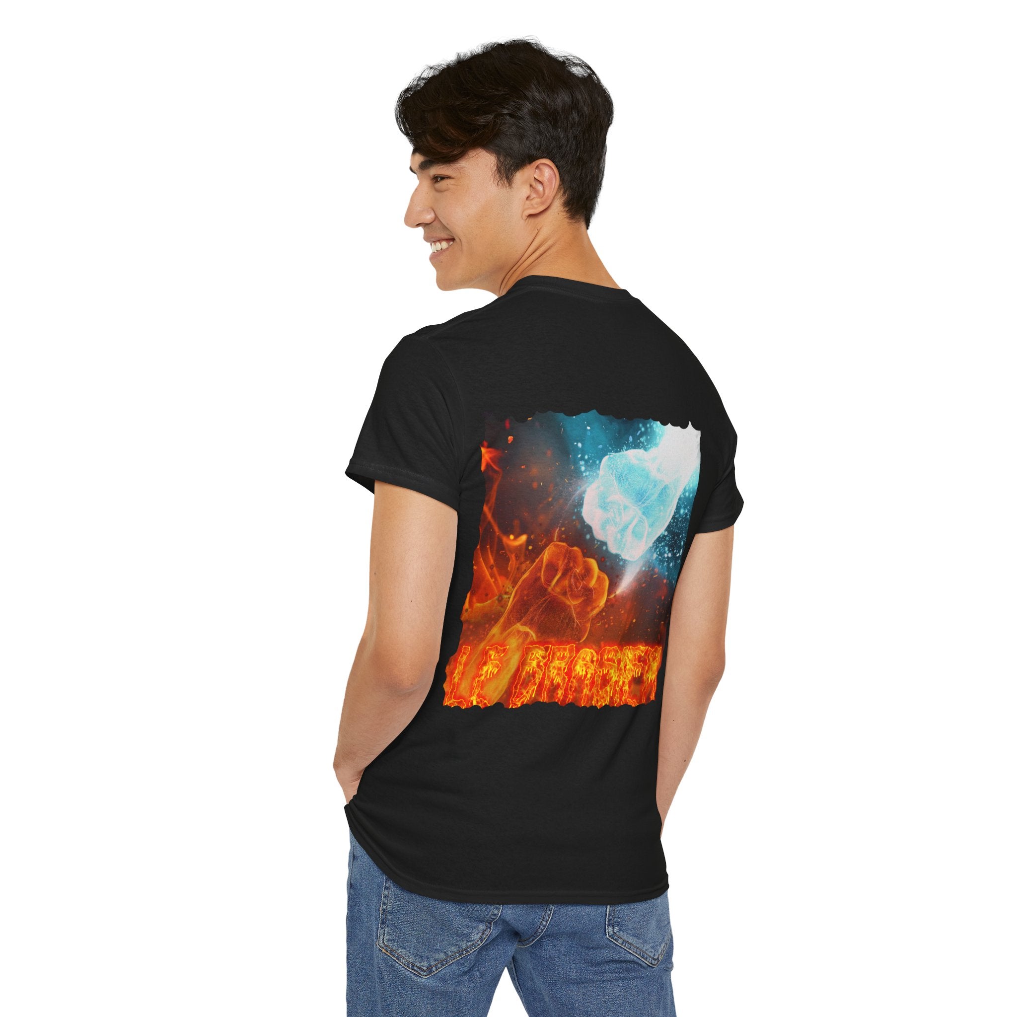 Sweat-shirt poing de Gaz et de Feu unisexe
