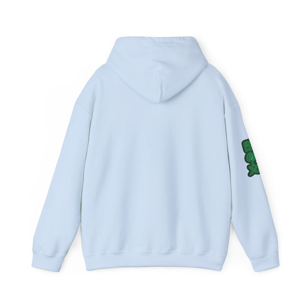 Drapeau français style néon japonais Hoodie unisexes