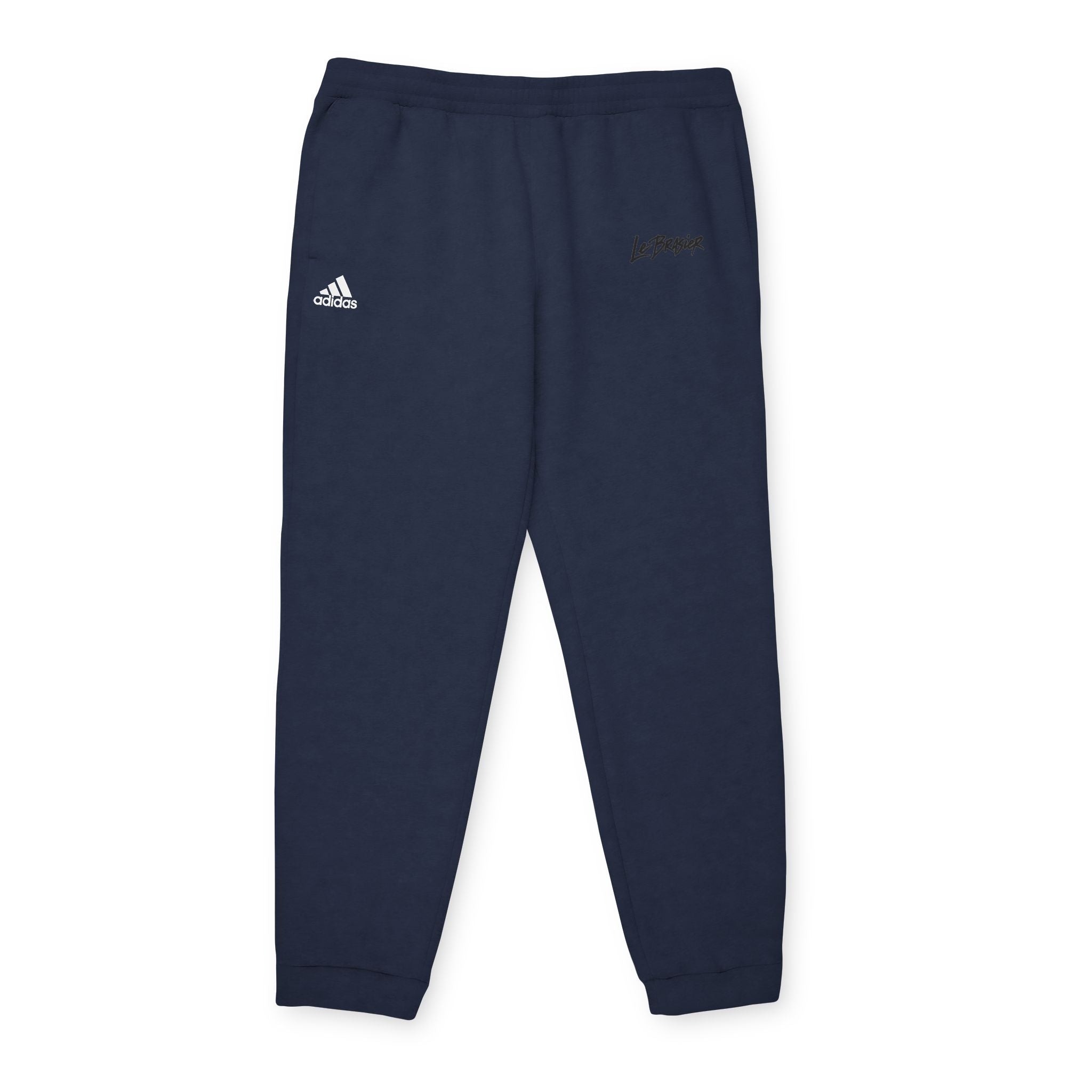Fleece Joggers — Grey adidas Logo Sweatpants